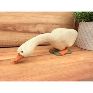 Vintage Ike and Sandy Spillman Goose  Figurine 1980s